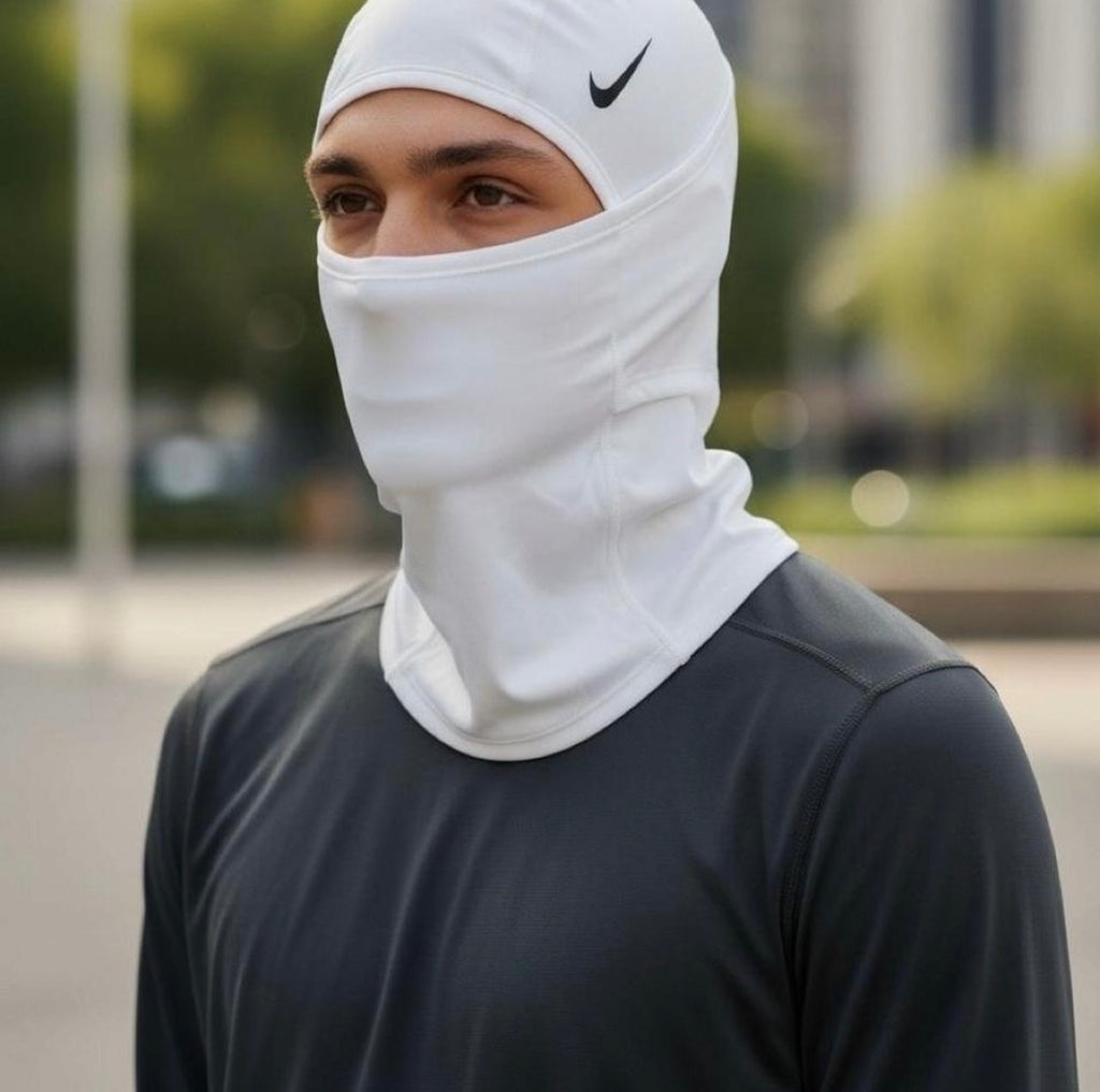White HyperThermal Ski-Mask